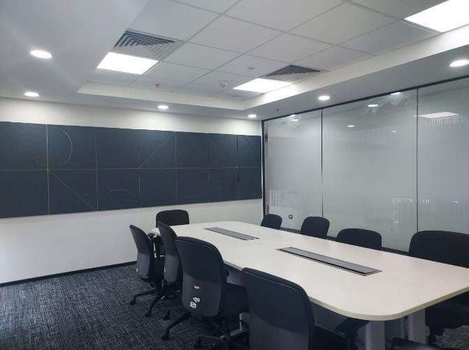 ACCENTURE - Acoustic Glass Partitions & Privacy Interlayers | Interior Designing Company in Kolkata | Saket Enterprises