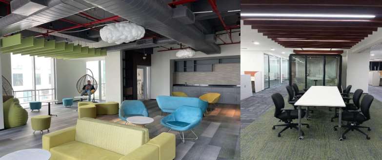 ACCENTURE - Turnkey Corporate Facility Handover | Interior Designing Company in Kolkata | Saket Enterprises