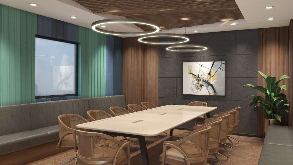 CHETLA SUPERSONIC - Architectural Lighting & Ceiling Plane Flow | Interior Designing Company in Kolkata | Saket Enterprises