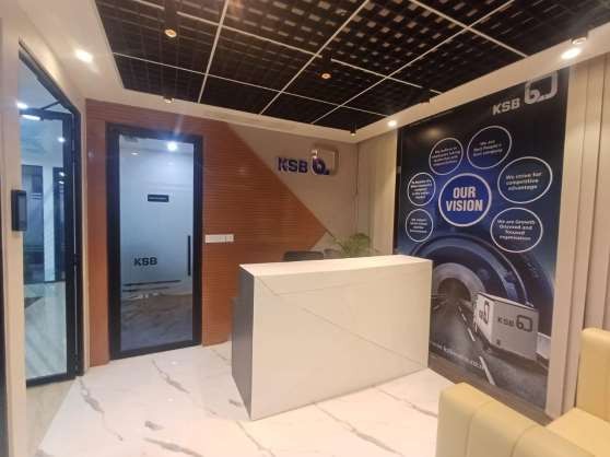 KSB - Turnkey Completed As-Built Fitout | Interior Designing Company in Kolkata | Saket Enterprises
