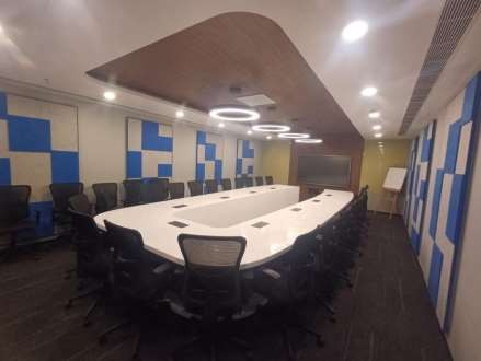 KSB - Central Circulation Core & Wall Paneling | Interior Designing Company in Kolkata | Saket Enterprises