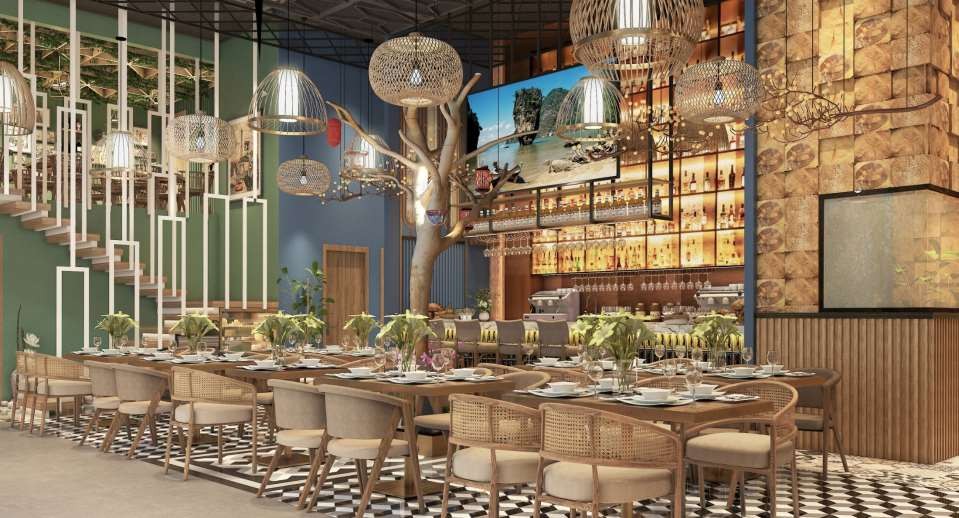 LDG RESTOBAR - Bespoke Hospitality Joinery & Fixture Details | Interior Designing Company in Kolkata | Saket Enterprises