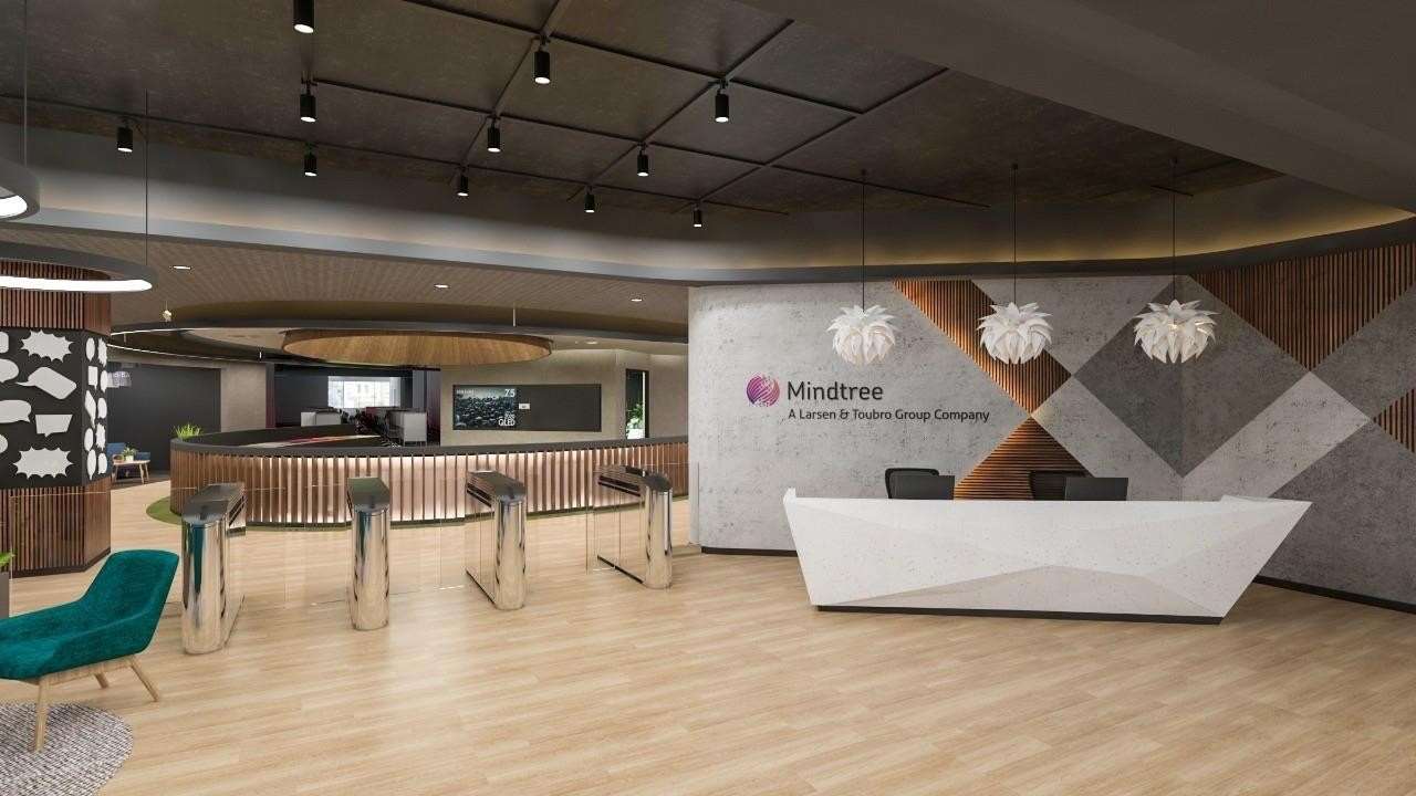 MINDTREE - Global IT Delivery Center Workstation Hub | Interior Designing Company in Kolkata | Saket Enterprises