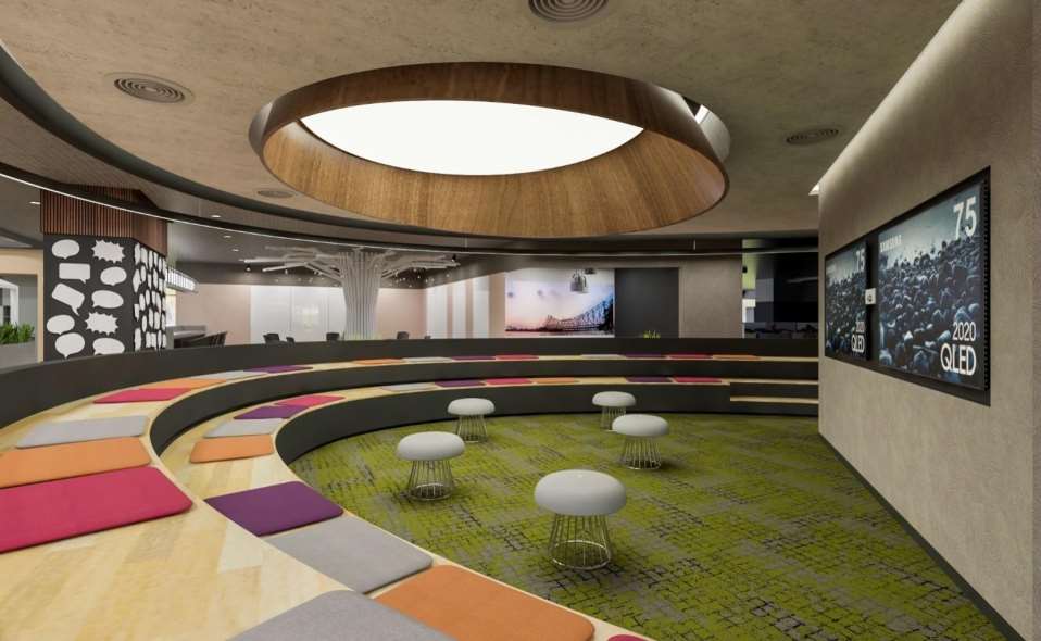 MINDTREE - Turnkey Campus Spatial Completion | Interior Designing Company in Kolkata | Saket Enterprises