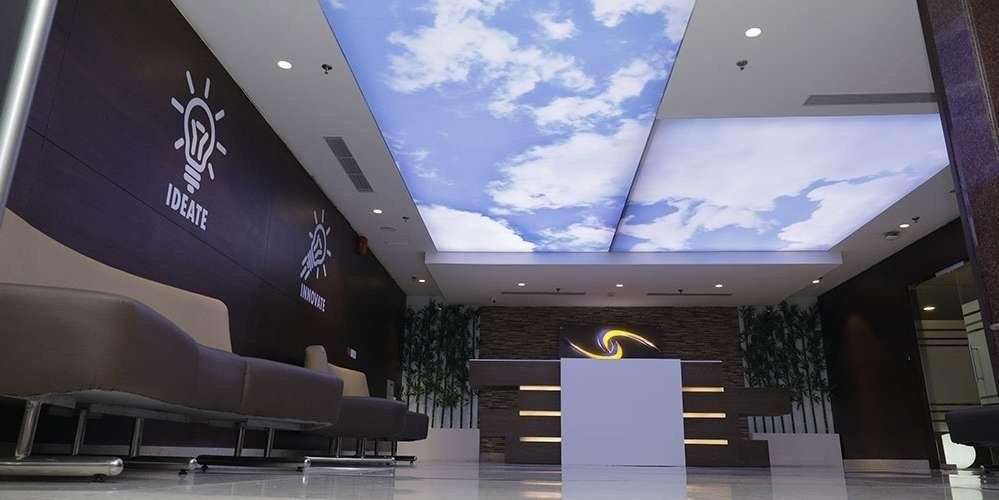 SENRYSA TECHNOLOGIES - Google-Style Creative Tech Open Workstation Hub | Interior Designing Company in Kolkata | Saket Enterprises