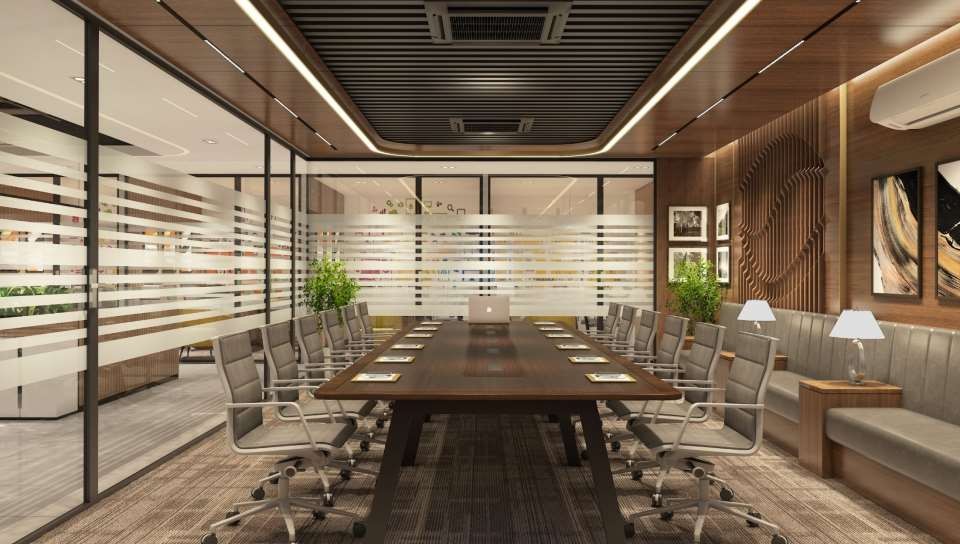 SHYAM METALLIC - Modular Workstation Hub & Frameless Glazing | Interior Designing Company in Kolkata | Saket Enterprises